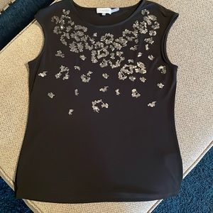 Like new Calvin Klein top with sequin detailing!